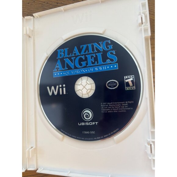 Blazing Angels: Squadrons Of WWII Nintendo Wii Game Complete With Case & Manual - Picture 2 of 5